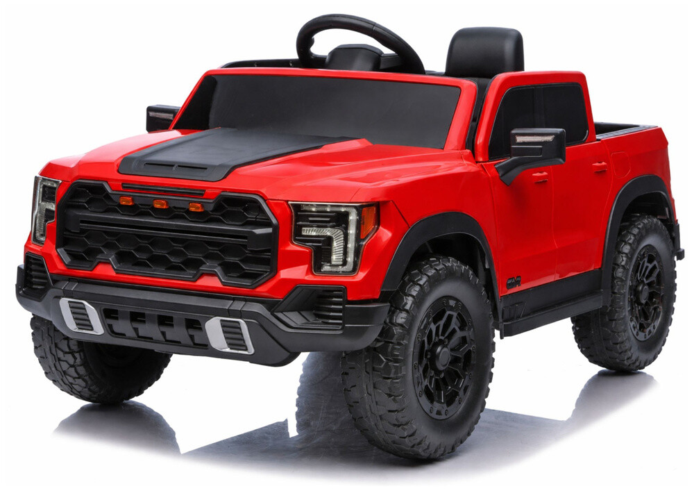 mamido Elektrické autíčko Pickup P4 12V 4x4 červené