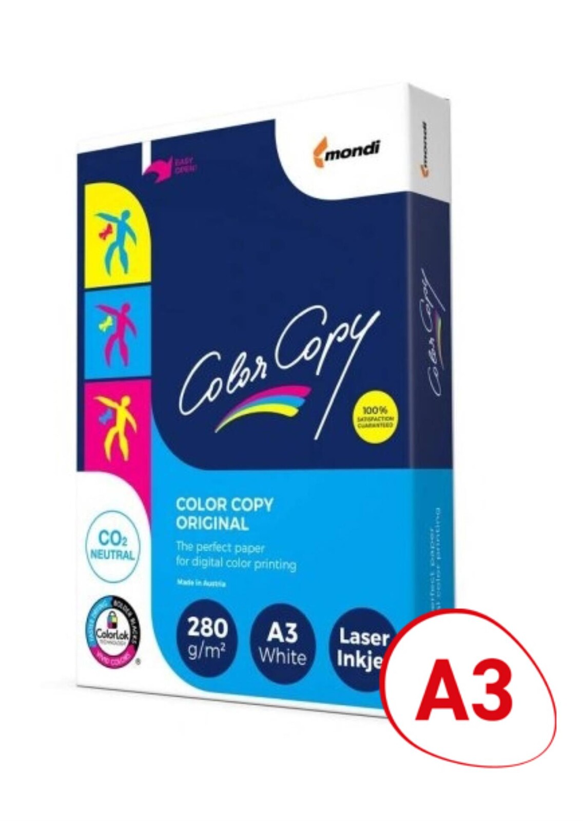 Kancelářský papír Color Copy A3 - 280 g/m2, CIE 161, 150 listů