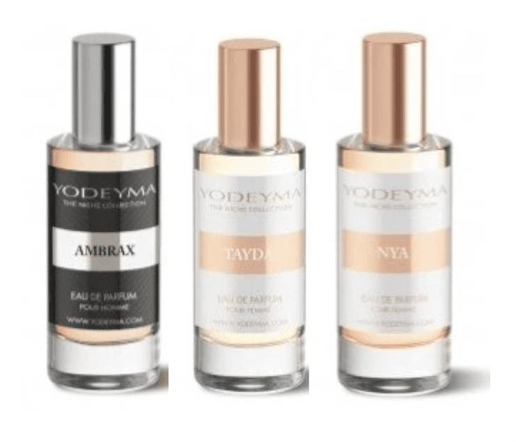 YODEYMA Paris Set Aurora YODEYMA 3x15ml bez víčka a bez krabičky