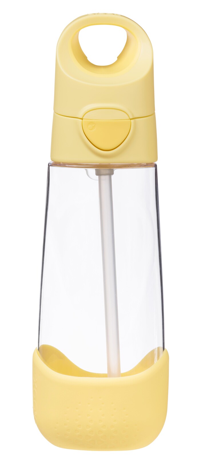 B.box láhev na pití s brčkem 600ml - lemon twist