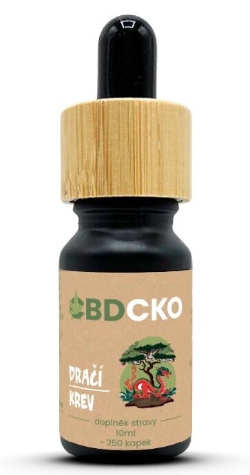 CBDCKO Sangre de Drago - Dračí krev, výtažek ze stromu Croton Lechleri 10 ml