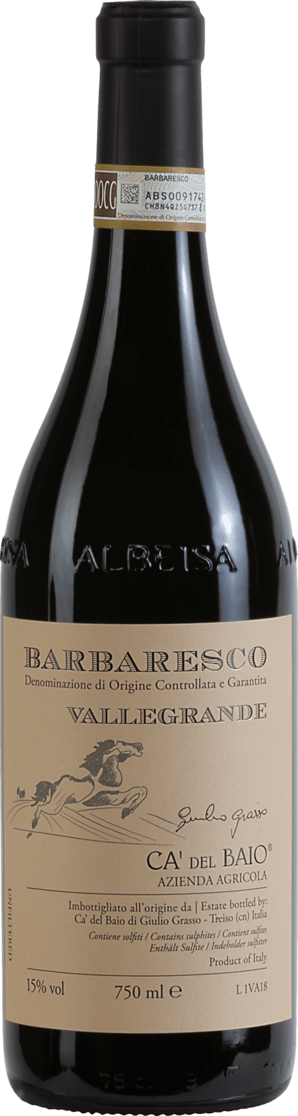 Ca' del Baio Barbaresco Vallegrande 2023