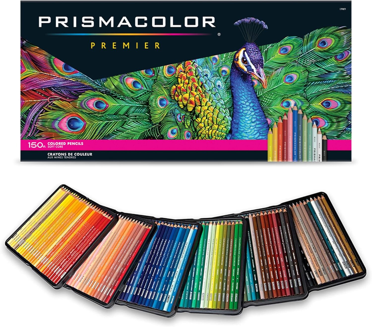 Prismacolor, 1799879, Prismacolor Premier, umělecké pastelky nejvyšší kvality, 150 ks