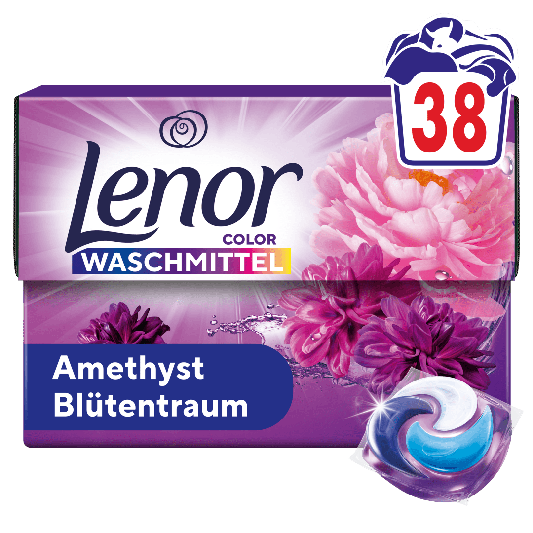 LENOR PODS® Color Amethyst kapsle na praní 38 ks