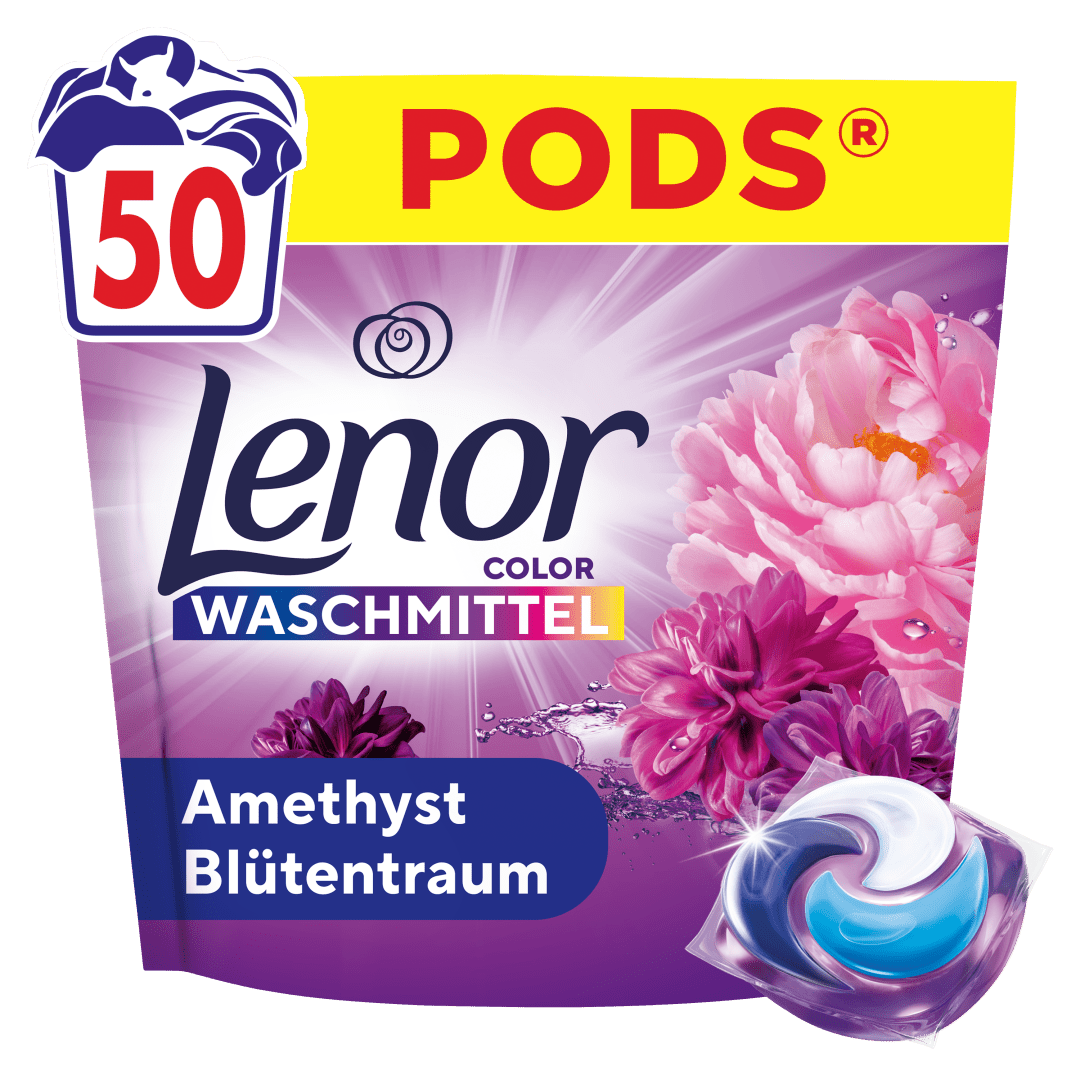 LENOR PODS® Color Amethyst kapsle na praní 50 ks