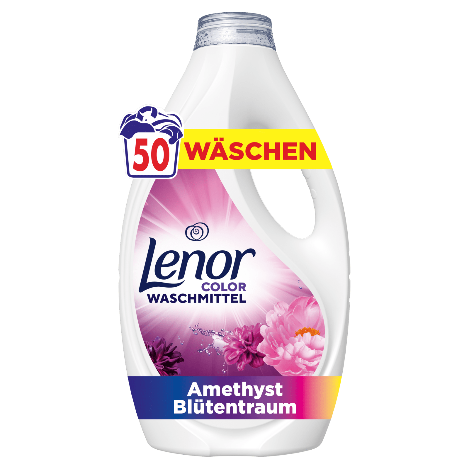 LENOR Color Amethyst gel na praní, 50 praní 2.25 l