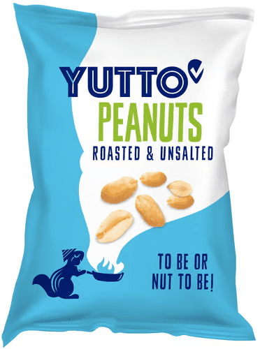 YUTTO Pražené arašídy nesolené 500 g