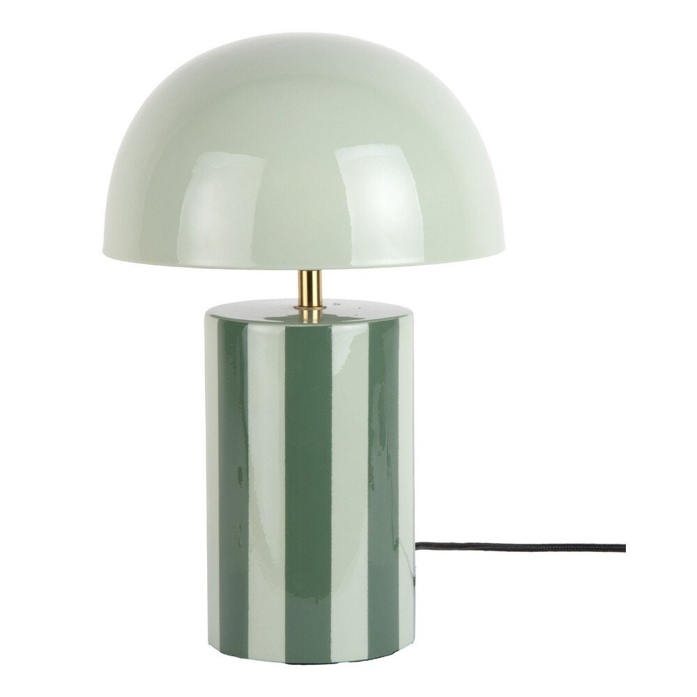 Zelená kovová stolní lampa (výška 34 cm) Rayado – Leitmotiv