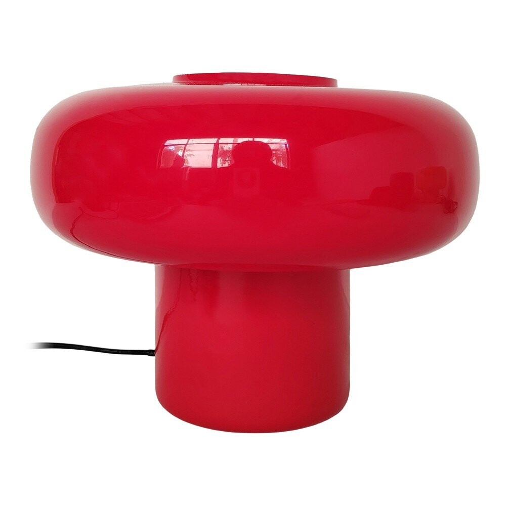 Červená skleněná stolní lampa (výška 18 cm) Grande Anilla – Leitmotiv