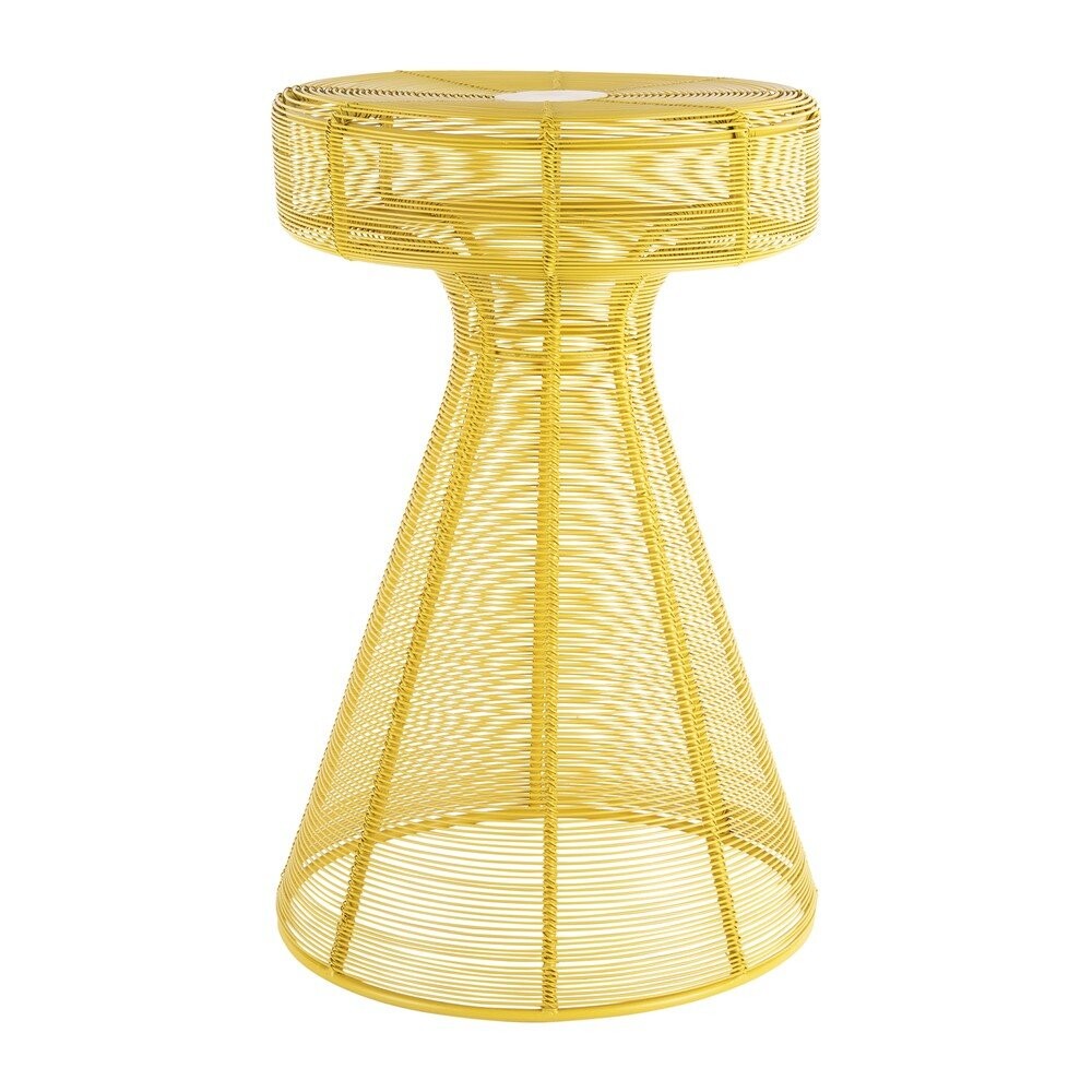 Kovový kulatý odkládací stolek ø 30,5 cm Cuerda Corcho – Leitmotiv