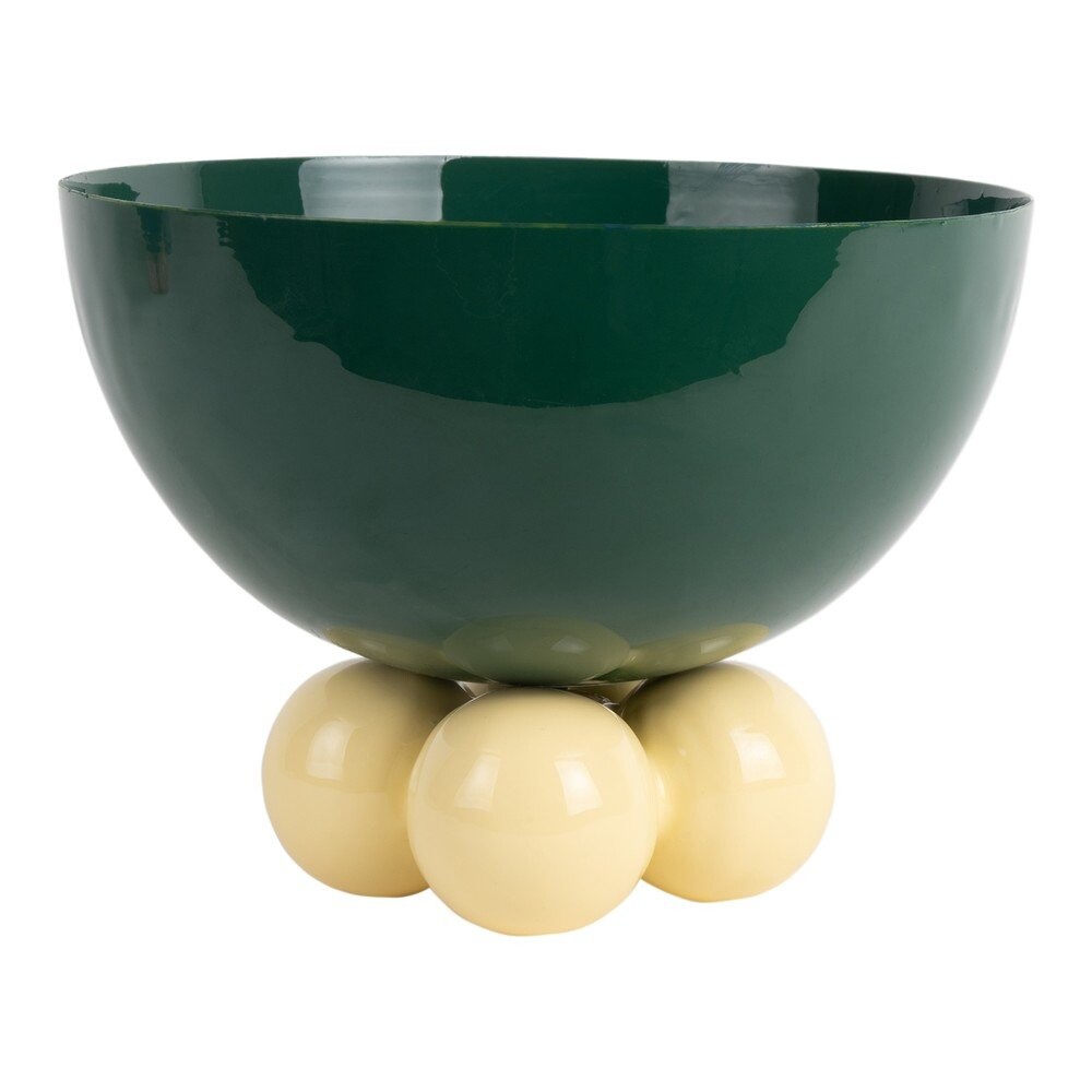 Zelená železná mísa ø 26 cm Double Funky – PT LIVING