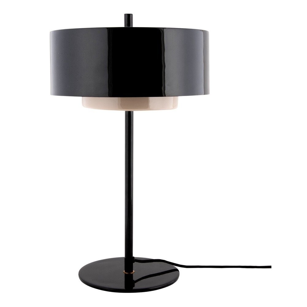 Černá kovová stolní lampa (výška 50 cm) Grato Anillo – Leitmotiv