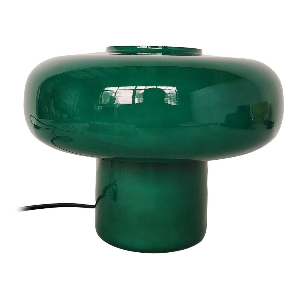 Zelená skleněná stolní lampa (výška 18 cm) Grande Anilla – Leitmotiv
