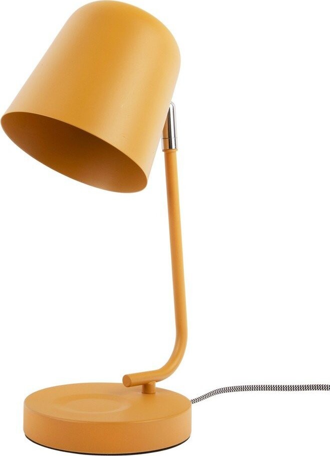 Okrově žlutá kovová stolní lampa (výška 38,5 cm) Encantar – Leitmotiv
