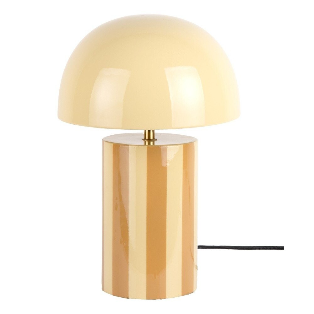 Žlutá kovová stolní lampa (výška 34 cm) Rayado – Leitmotiv