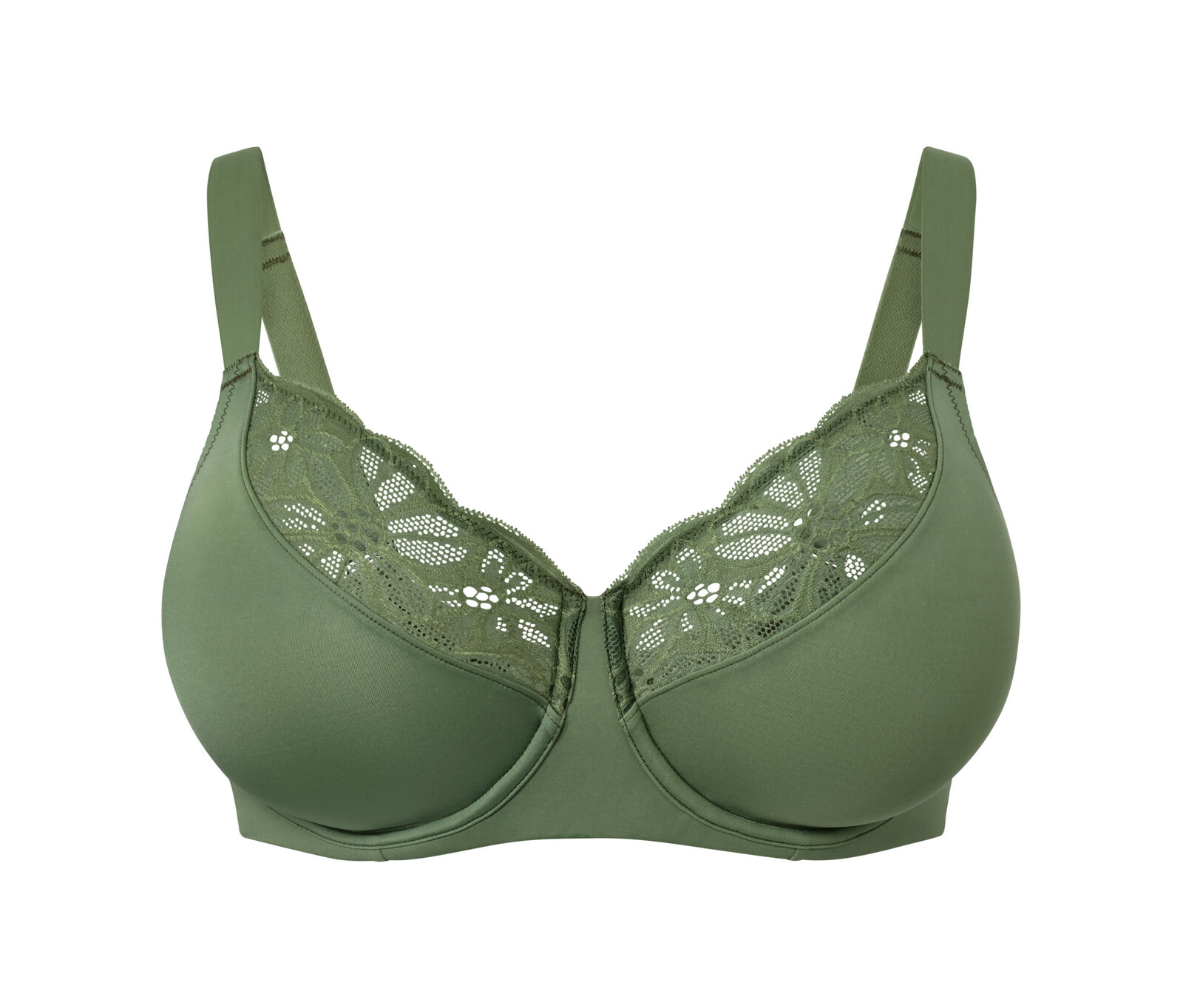 Tchibo - Zmenšující podprsenka - pro ženy - vel. 85E - barva: zelená