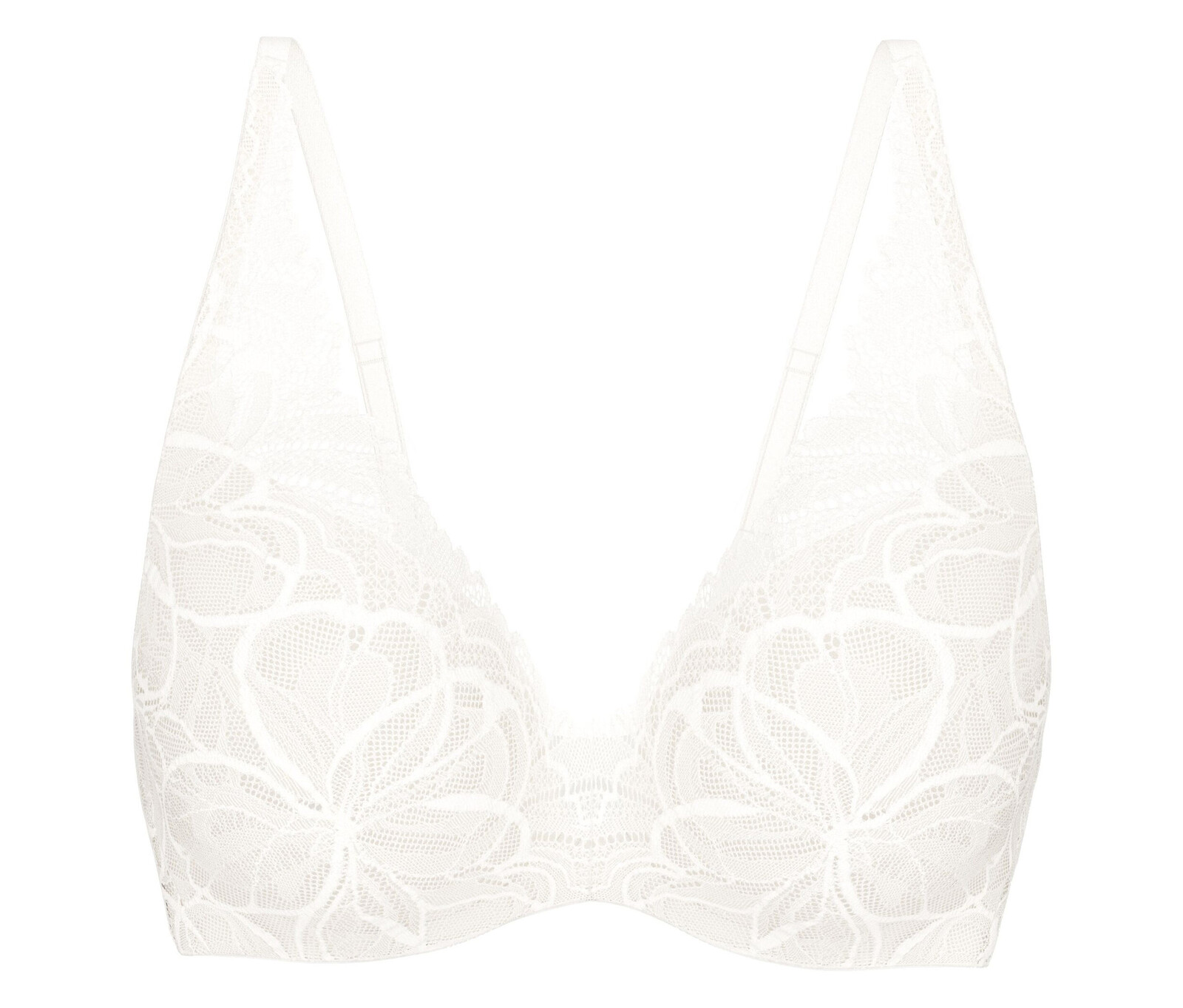 Podprsenka Triumph Body Makeup Illusion Lace WP - pro ženy - vel. 80B - barva: bílá