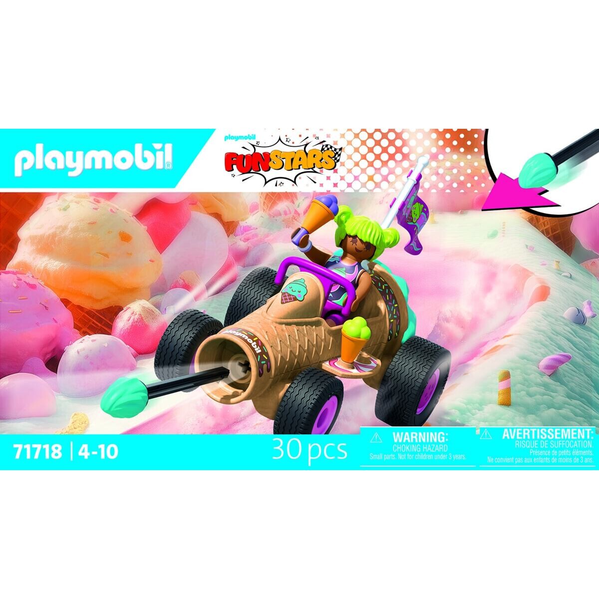 Playmobil Závoďák Zmrzlinový kornout