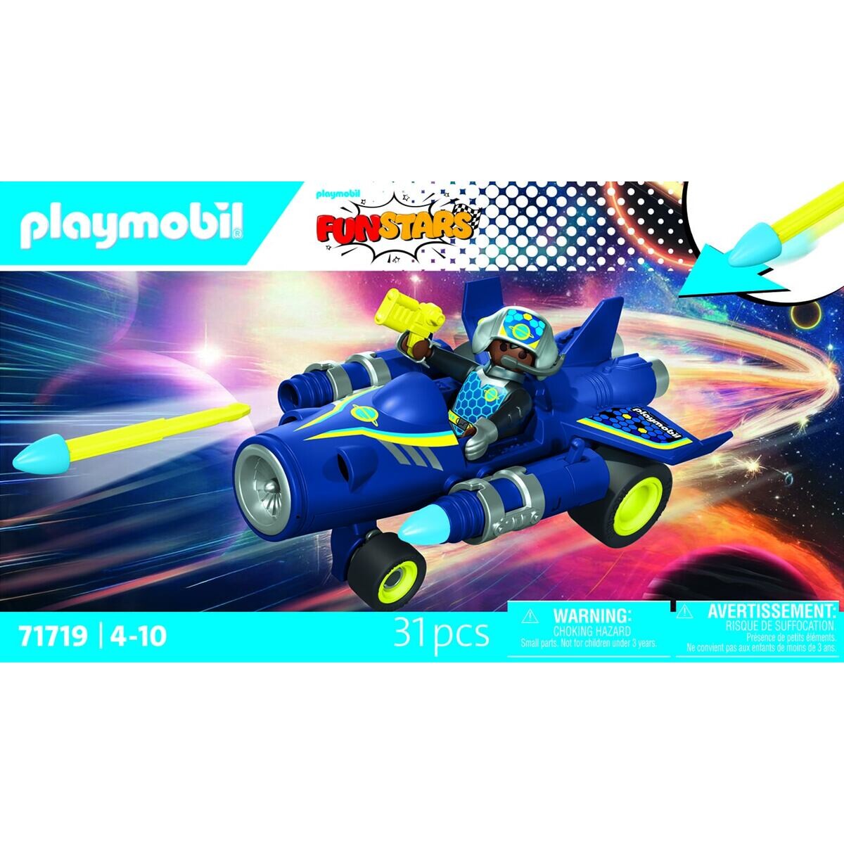 Playmobil Závoďák Vesmírný tryskáč