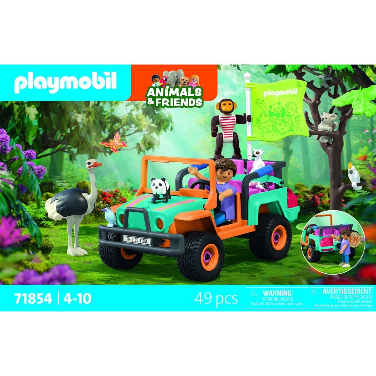 Playmobil Barevné terénní auto