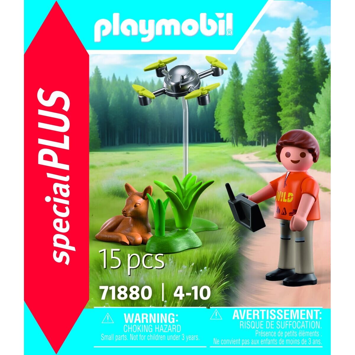 Playmobil Záchrana kolouška pomocí dronu