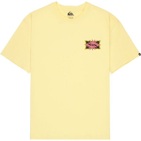 Triko Quiksilver Ev Starfish Stamp - Žlutá - L