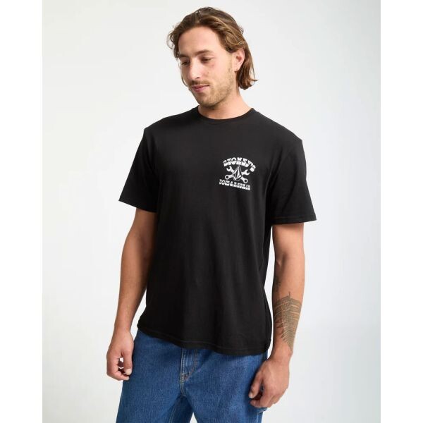 Triko Volcom Stoneys Bsc S/S - Černá - L
