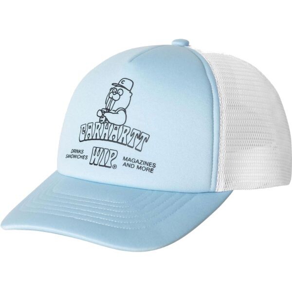 Kšiltovka Carhartt Wip Sandwich Trucker - Bílá - Univerzální