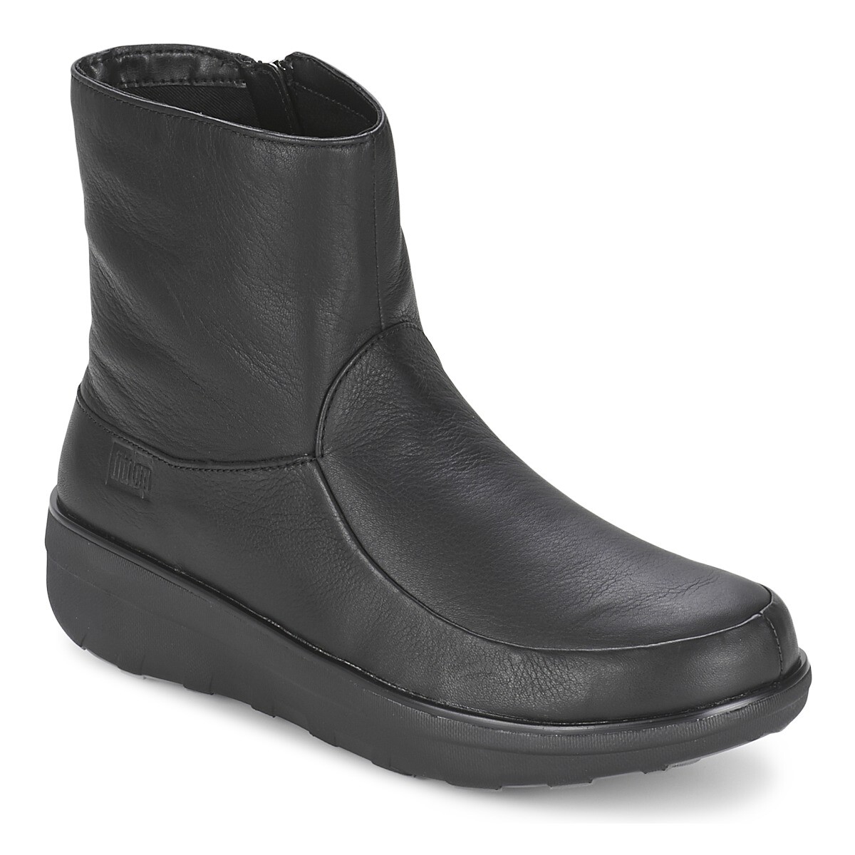 FitFlop  LOAFF SHORTY ZIP BOOT  Černá
