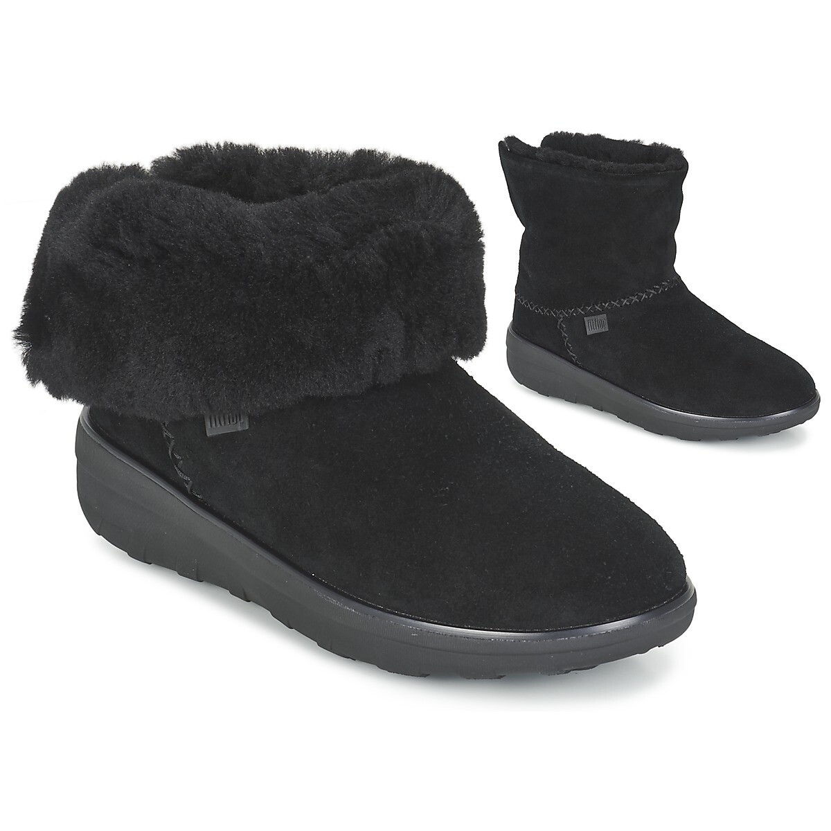FitFlop  MUKLUK SHORTY 2 BOOTS  Černá