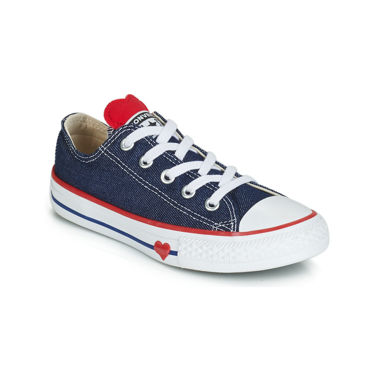 Converse  CHUCK TAYLOR ALL STAR SUCKER FOR LOVE DENIM OX  Modrá