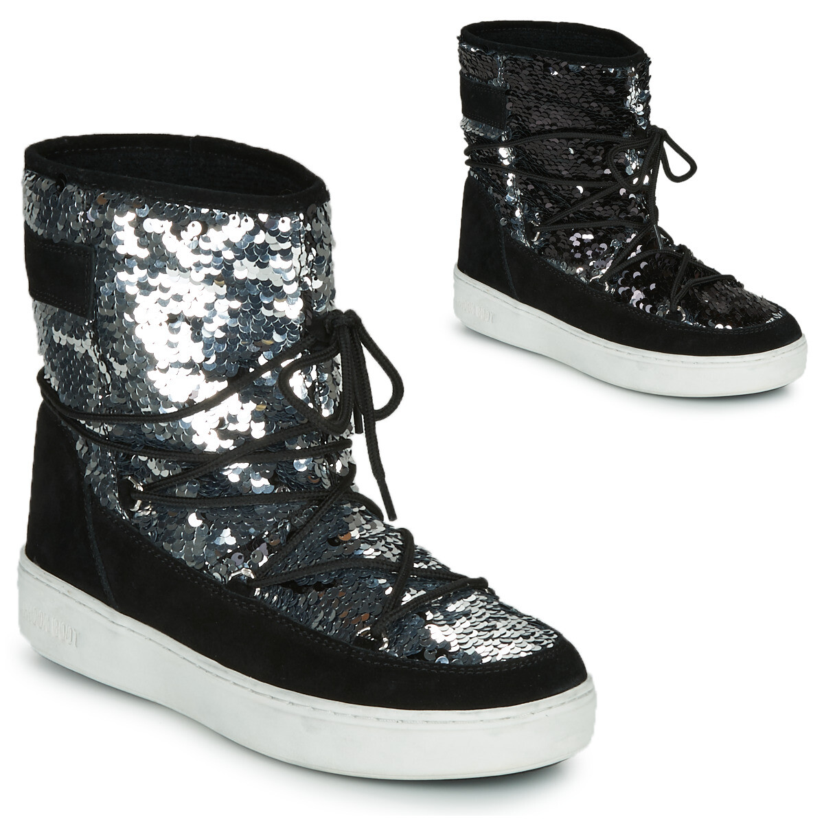Moon Boot  MOON BOOT PULSE MID DISCO  Černá