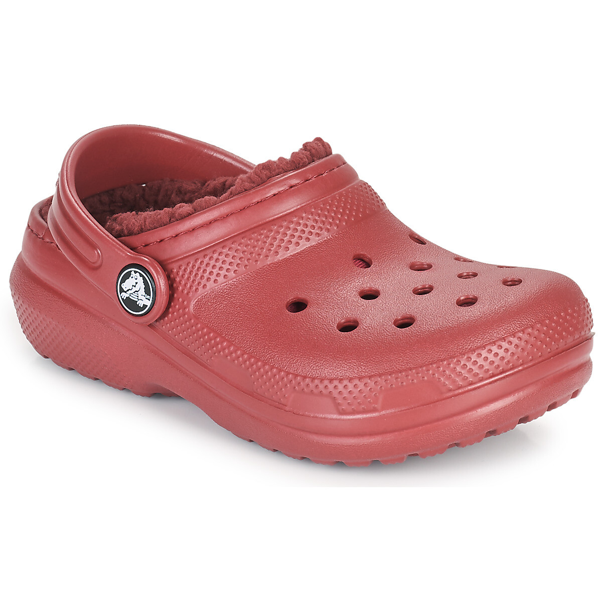 Crocs  CLASSIC LINED CLOG K  Červená