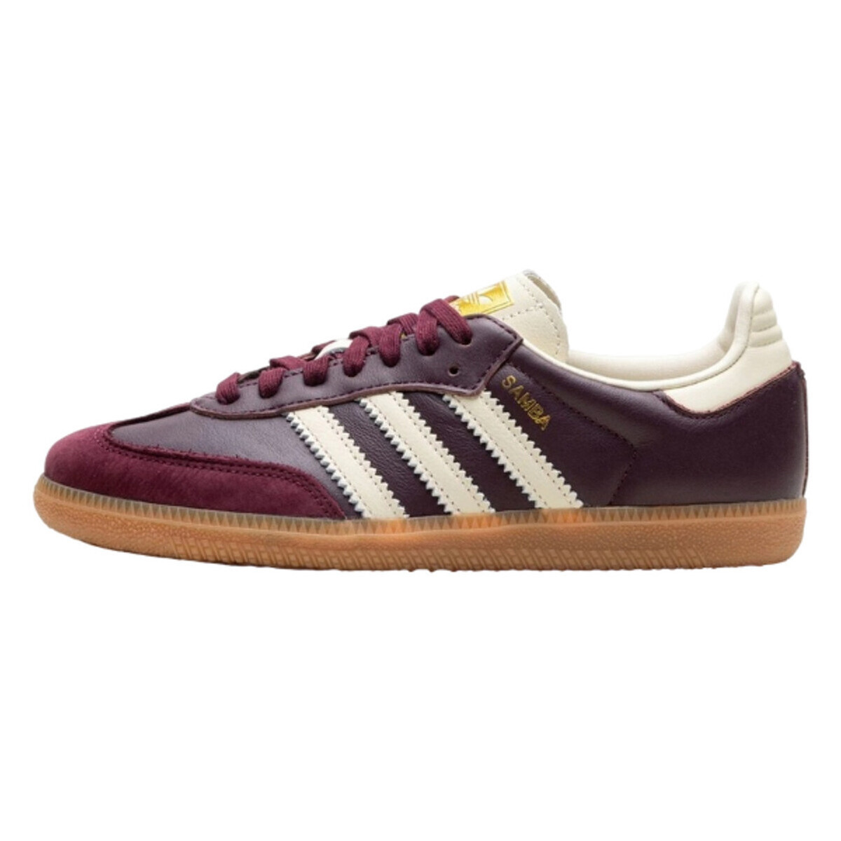 adidas  Samba OG Maroon Gold Metallic  Hnědá