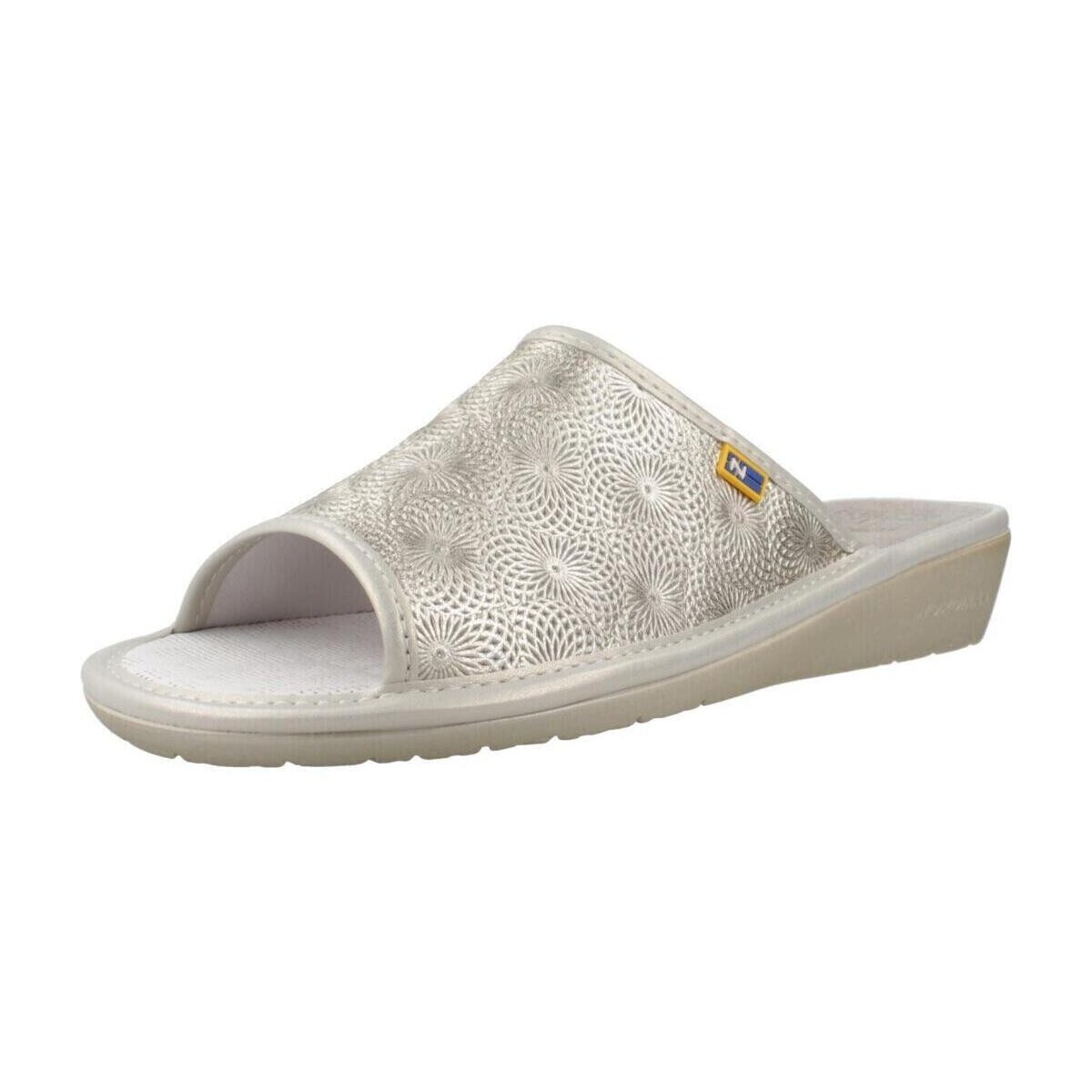 Nordikas  Zapatillas Hogar Mujer Modèle 2306  Stříbrná