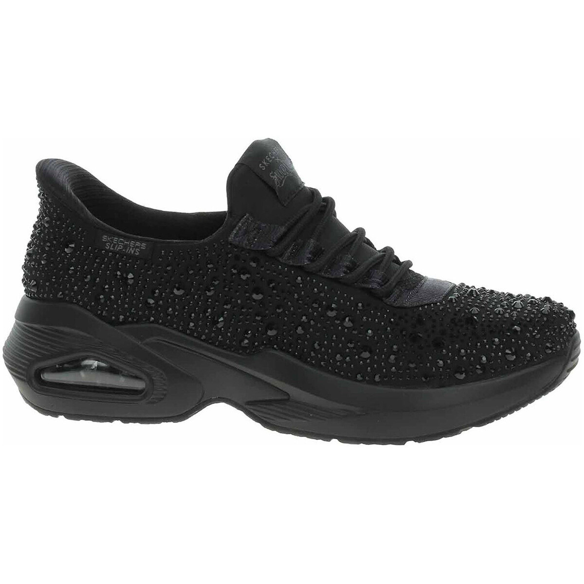 Skechers  Slip-ins Snoop Dogg: M-UNO - Rhinestoned Air black  Černá