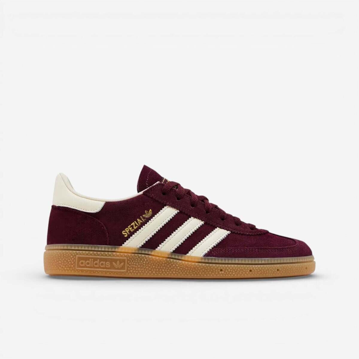 adidas  Handball Spezial Maroon Cream White (Women's)  Červená