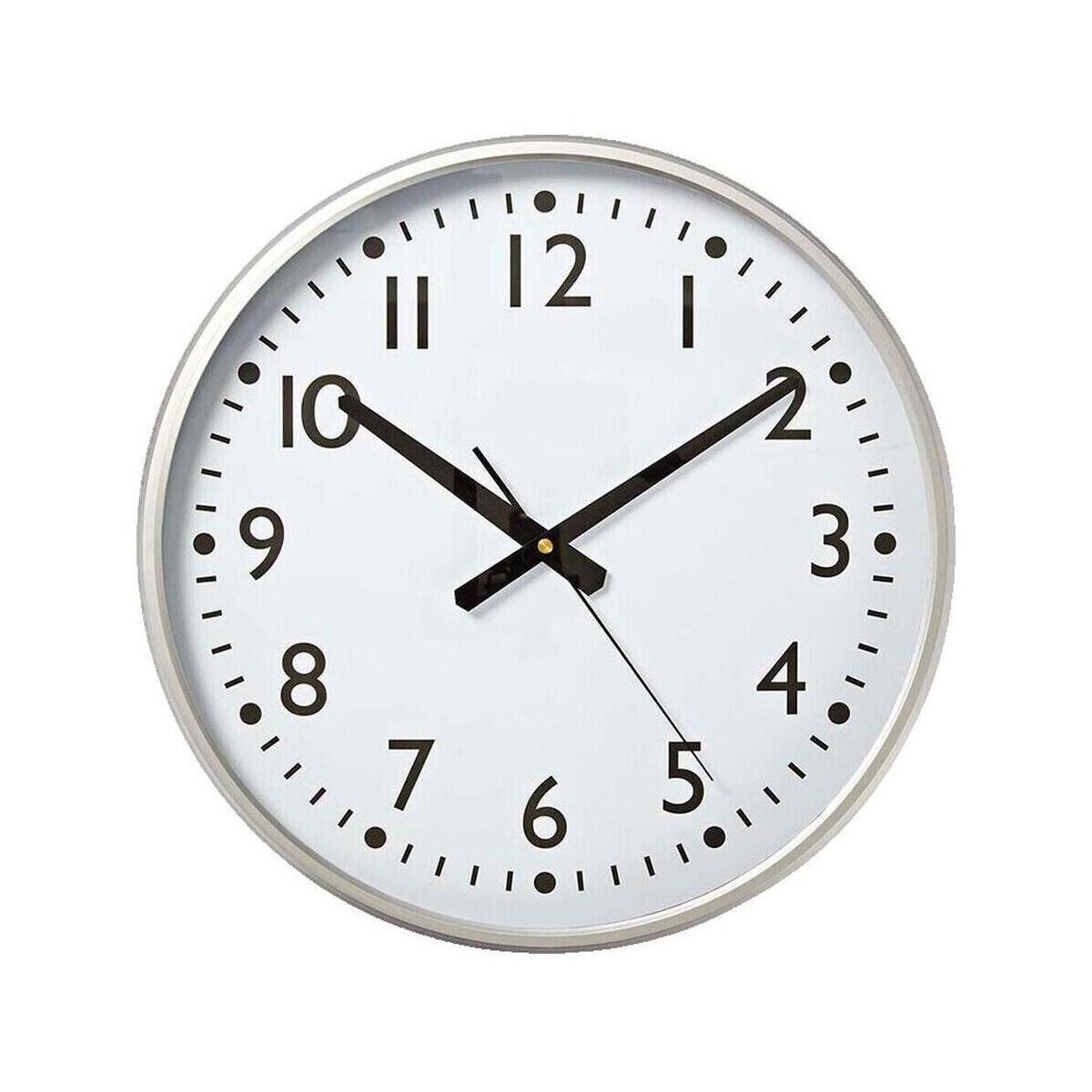 Nedis  Horloge murale  CLWA016PC38AL blanche 38 cm  Bílá