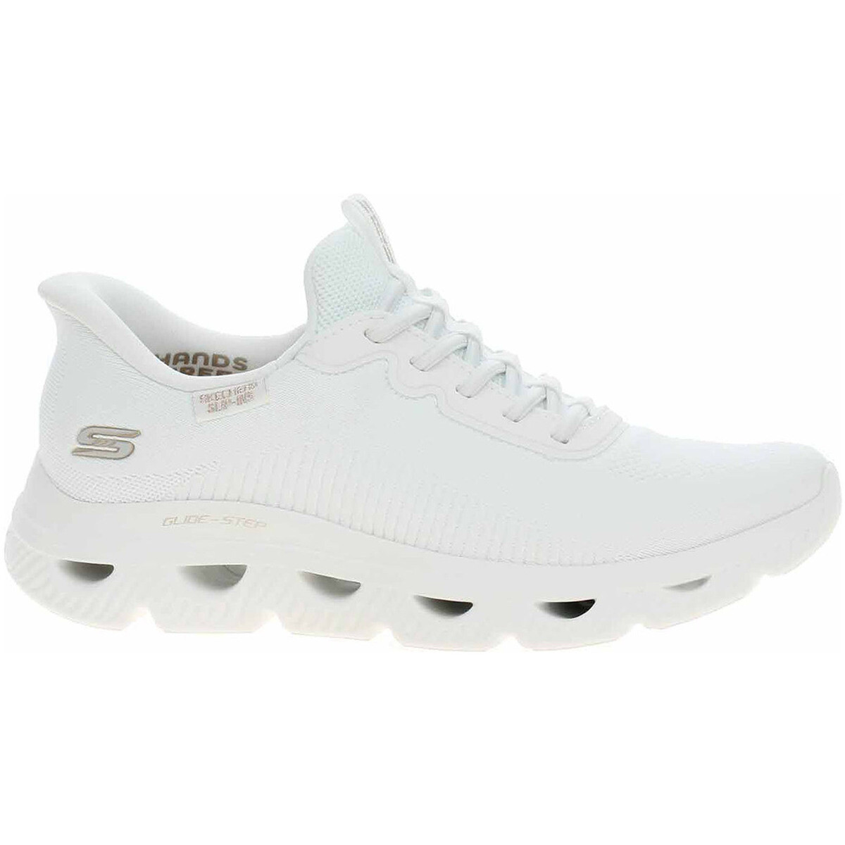 Skechers  Slip-ins: BOBS Sport Arc Waves white  Bílá