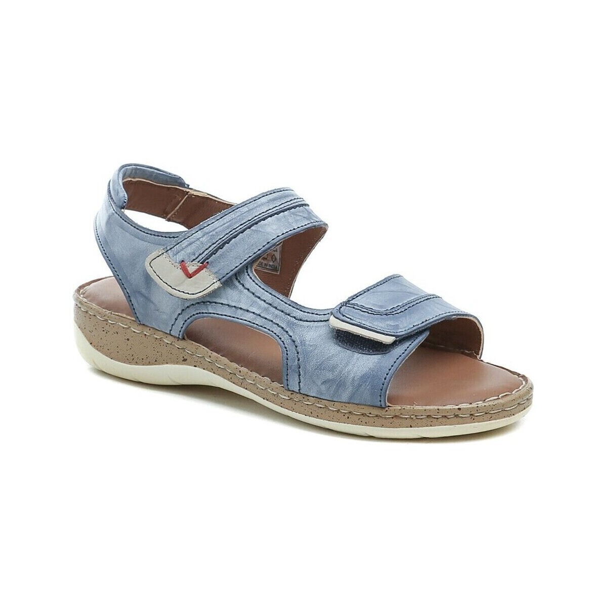 Wild  R811-40WL-79 jeans dámské sandály  Modrá
