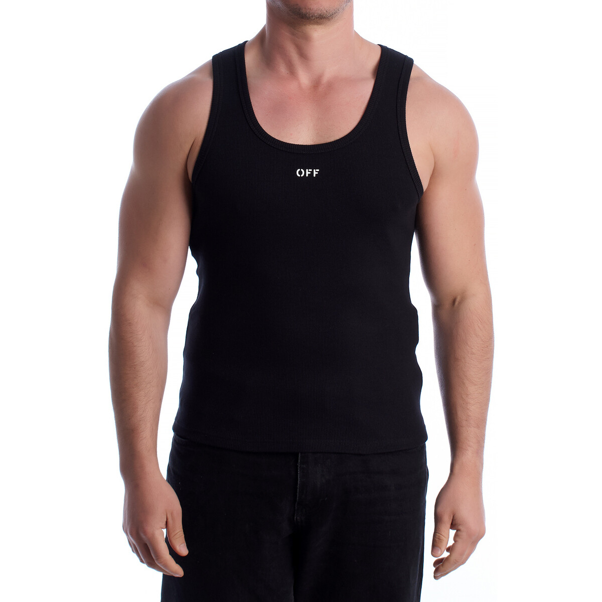 Off-White  OMUY006S24JER002-1001  Černá
