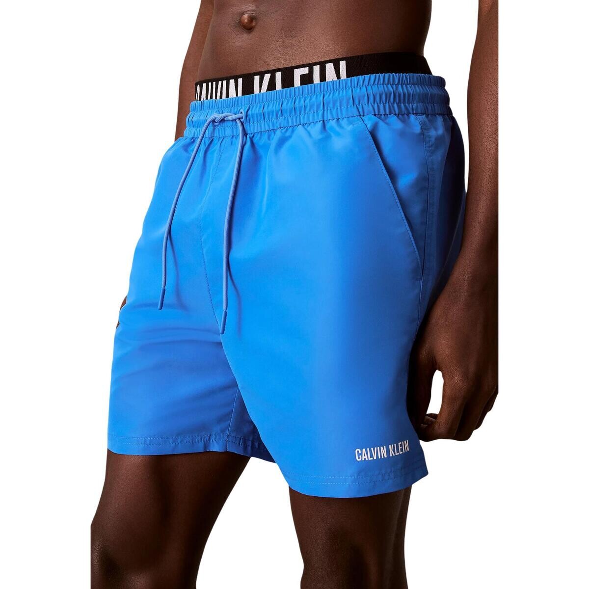 Calvin Klein Jeans  MEDIUM DRAWSTRING BOXER LV00N61015  Modrá