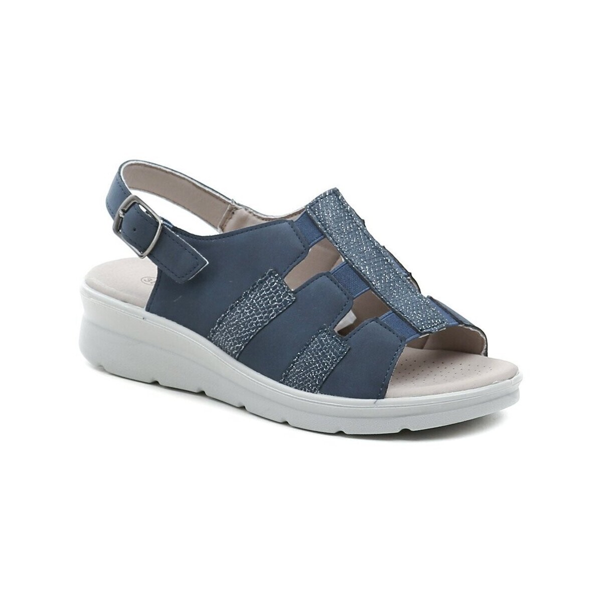 Scandi  251-2260-D1 navy dámské sandály  Modrá
