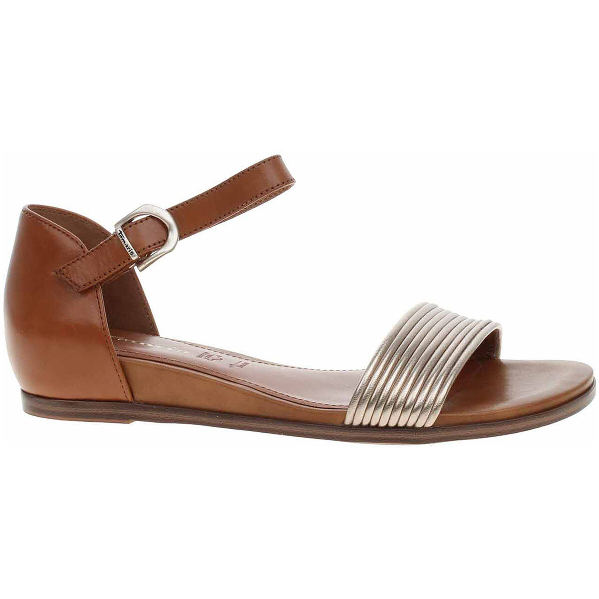 Tamaris  Dámské sandály  1-28110-42 cognac comb  Hnědá
