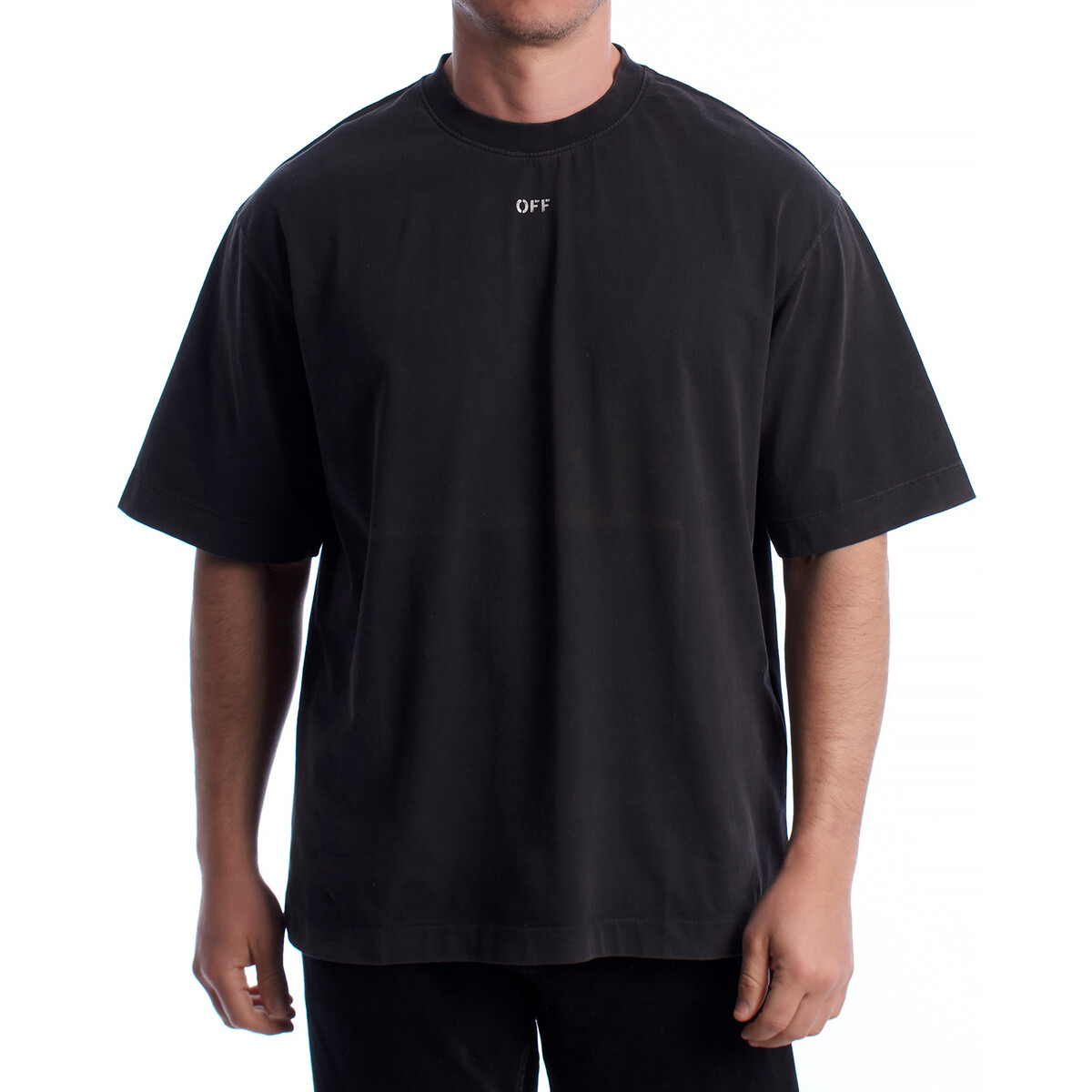 Off-White  OMAA120C99JER006-1077  Černá