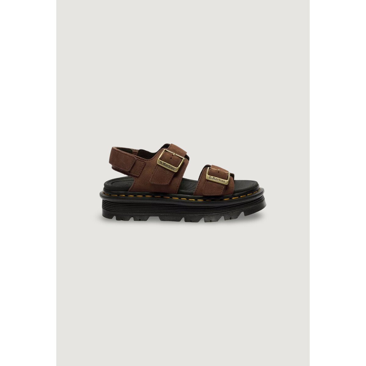 Dr. Martens  Zebzag Sandal Sepia Brown Tumbled Nubuck 42853200  Hnědá