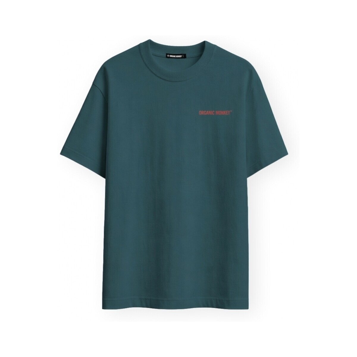 Organic Monkey  The One T-Shirt - Petrol  Zelená
