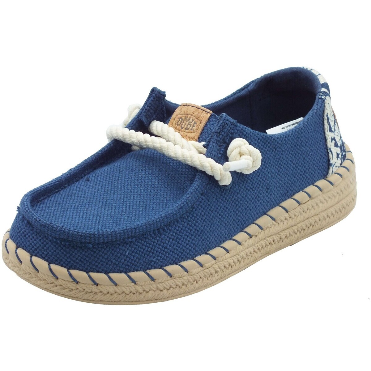 HEYDUDE  45237 Wendy Espadrillle Blue  Modrá