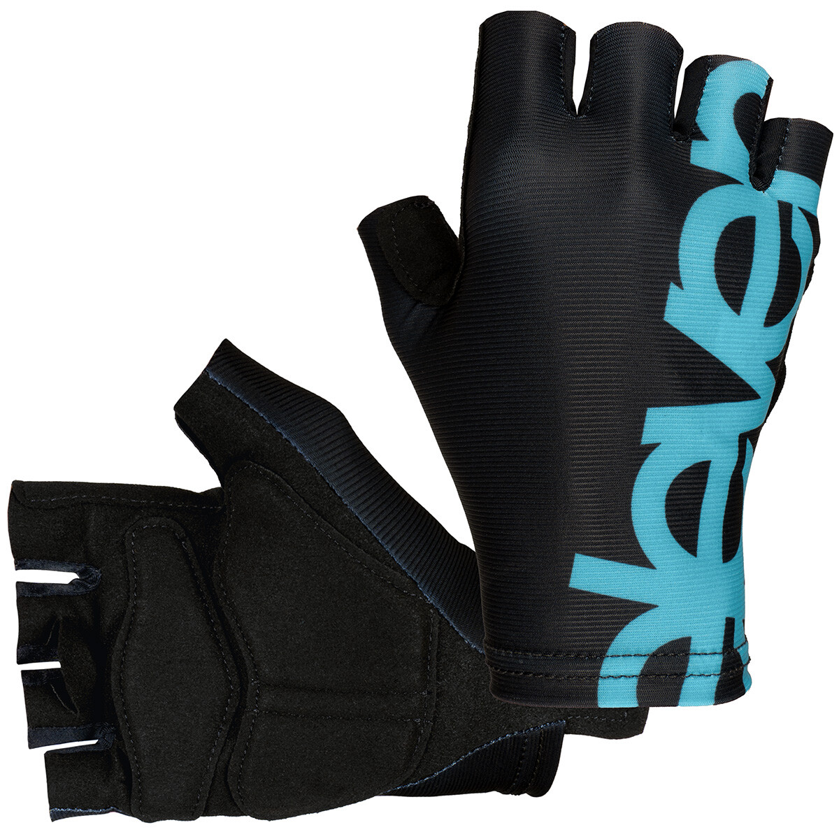 Cyklistické rukavice Eleven Black Blue Velikost: XXL