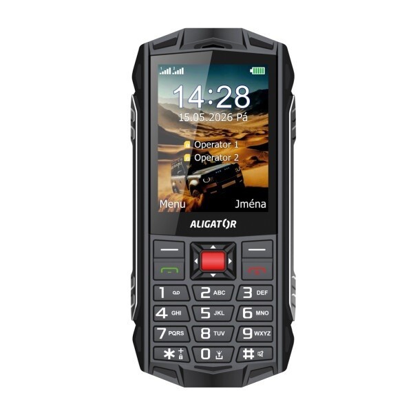 Aligator R45 eXtremo černo-červená
